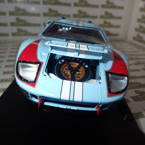 Shelby Collectibles 223168 - Set of 3 1/18 Scale Exclusive 50th Anniversary Edition of Ford's 1-2-3 Finish at the 1966 24 Hours of Le Mans.