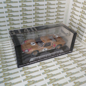 Shelby Collectibles 223168 - Set of 3 1/18 Scale Exclusive 50th Anniversary Edition of Ford's 1-2-3 Finish at the 1966 24 Hours of Le Mans.