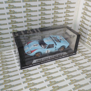 Shelby Collectibles 223168 - Set of 3 1/18 Scale Exclusive 50th Anniversary Edition of Ford's 1-2-3 Finish at the 1966 24 Hours of Le Mans.