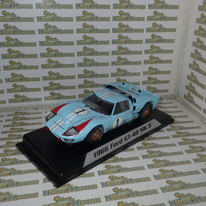 Shelby Collectibles 223168 - Set of 3 1/18 Scale Exclusive 50th Anniversary Edition of Ford's 1-2-3 Finish at the 1966 24 Hours of Le Mans.