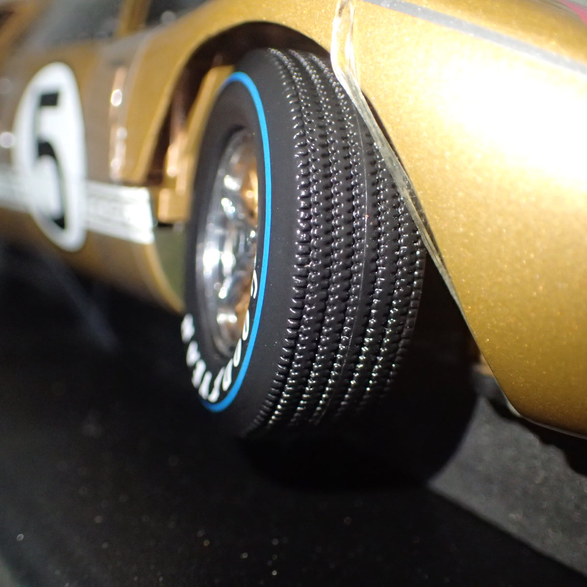 Shelby Collectibles 223168 - Set of 3 1/18 Scale Exclusive 50th Anniversary Edition of Ford's 1-2-3 Finish at the 1966 24 Hours of Le Mans.