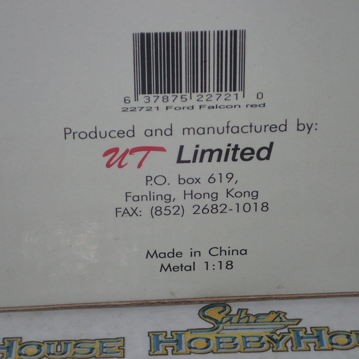 Biante 22721 - 1:18 FORD XY FALCON GTHO TRACK RED Die-Cast Replica