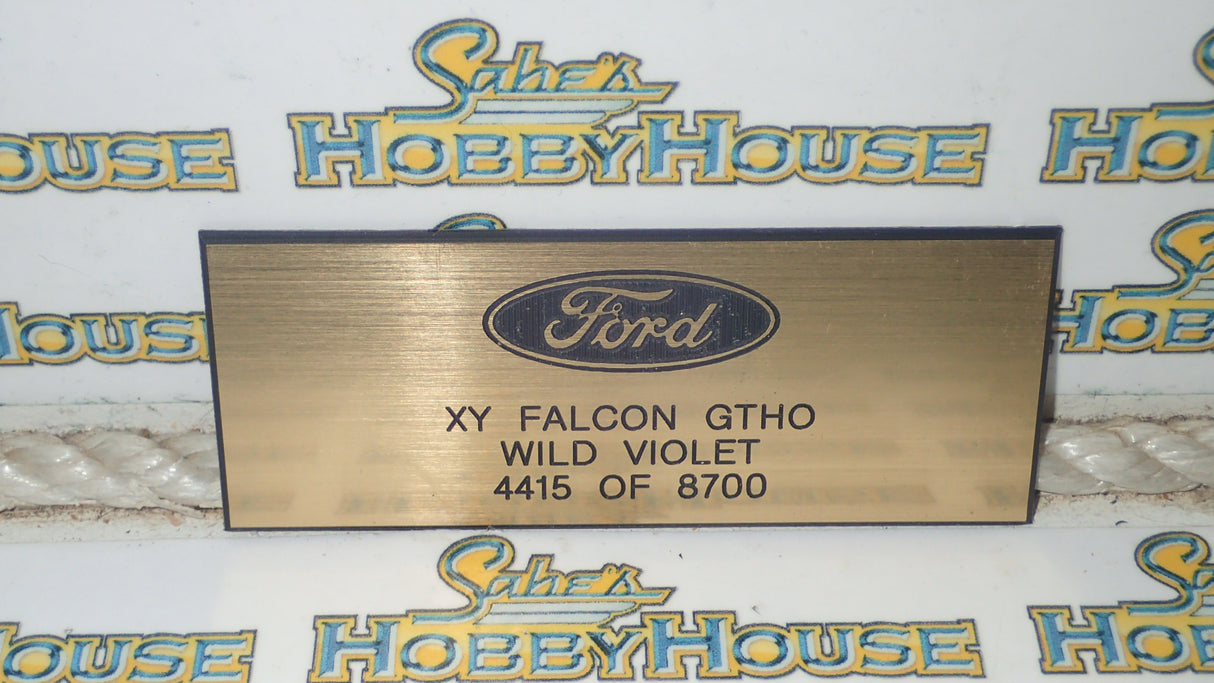 Biante 22726 - 1:18 XY Falcon GTHO - Wild Violet Die-Cast Replica