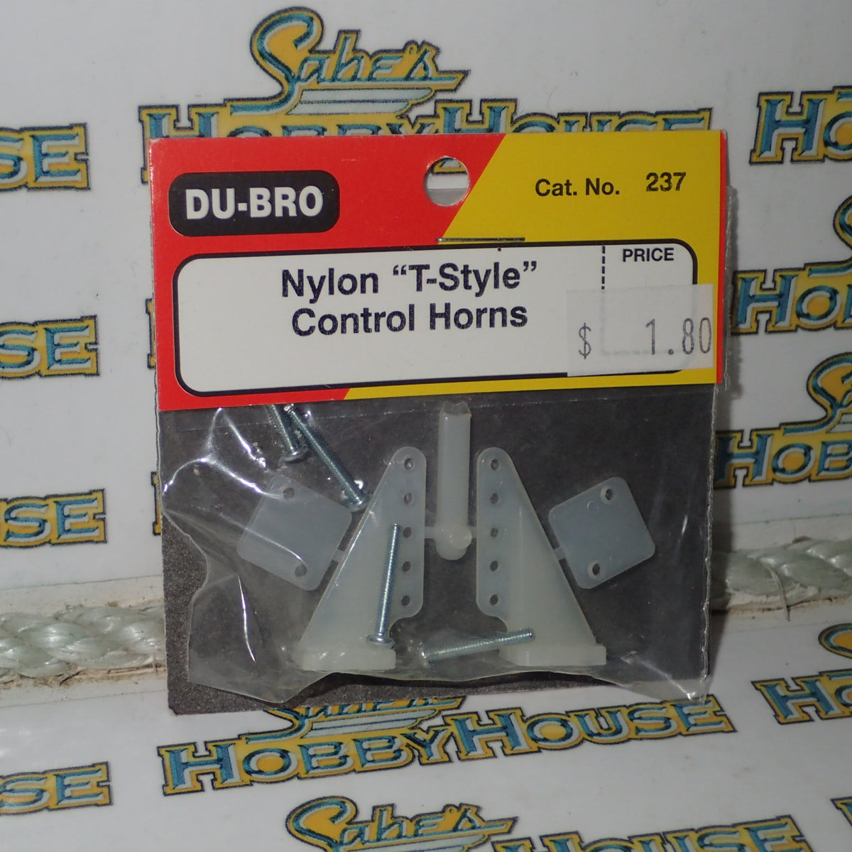 Dubro 237 - Nylon "T-Style" Control Horns #237