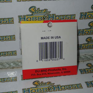 Dubro 237 - Nylon "T-Style" Control Horns #237