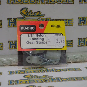 Dubro 238 - 1/8" Nylon Landing Gear Straps #238