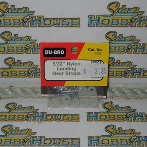 Dubro 239 - 5/32" Nylon Landing Gear Straps