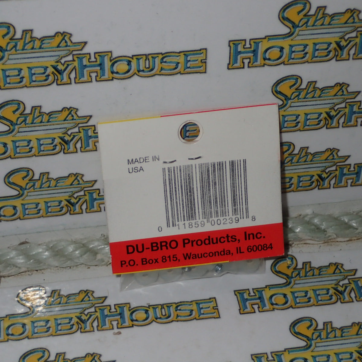 Dubro 239 - 5/32" Nylon Landing Gear Straps