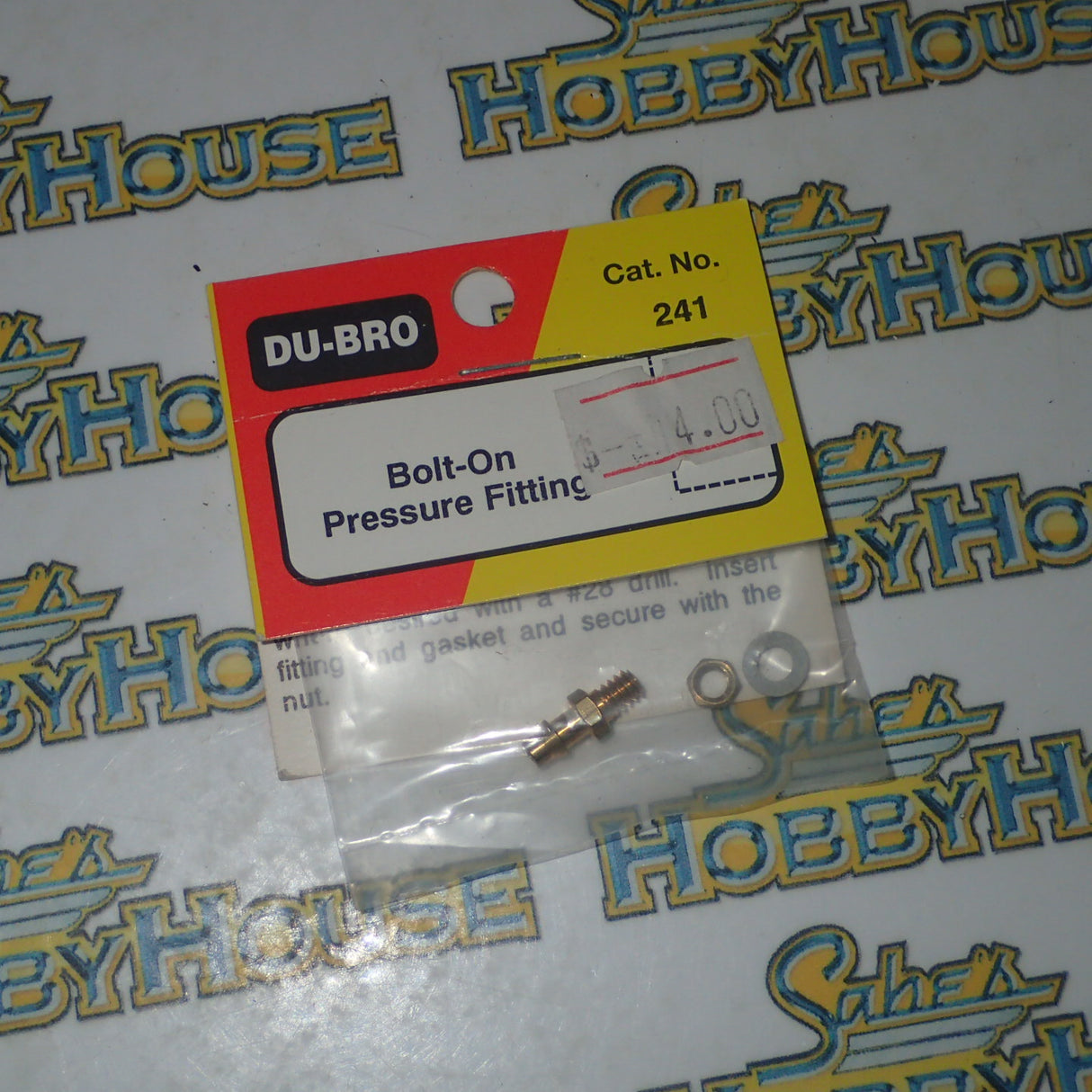 DU-BRO 00241 - Bolt-On Pressure Fitting