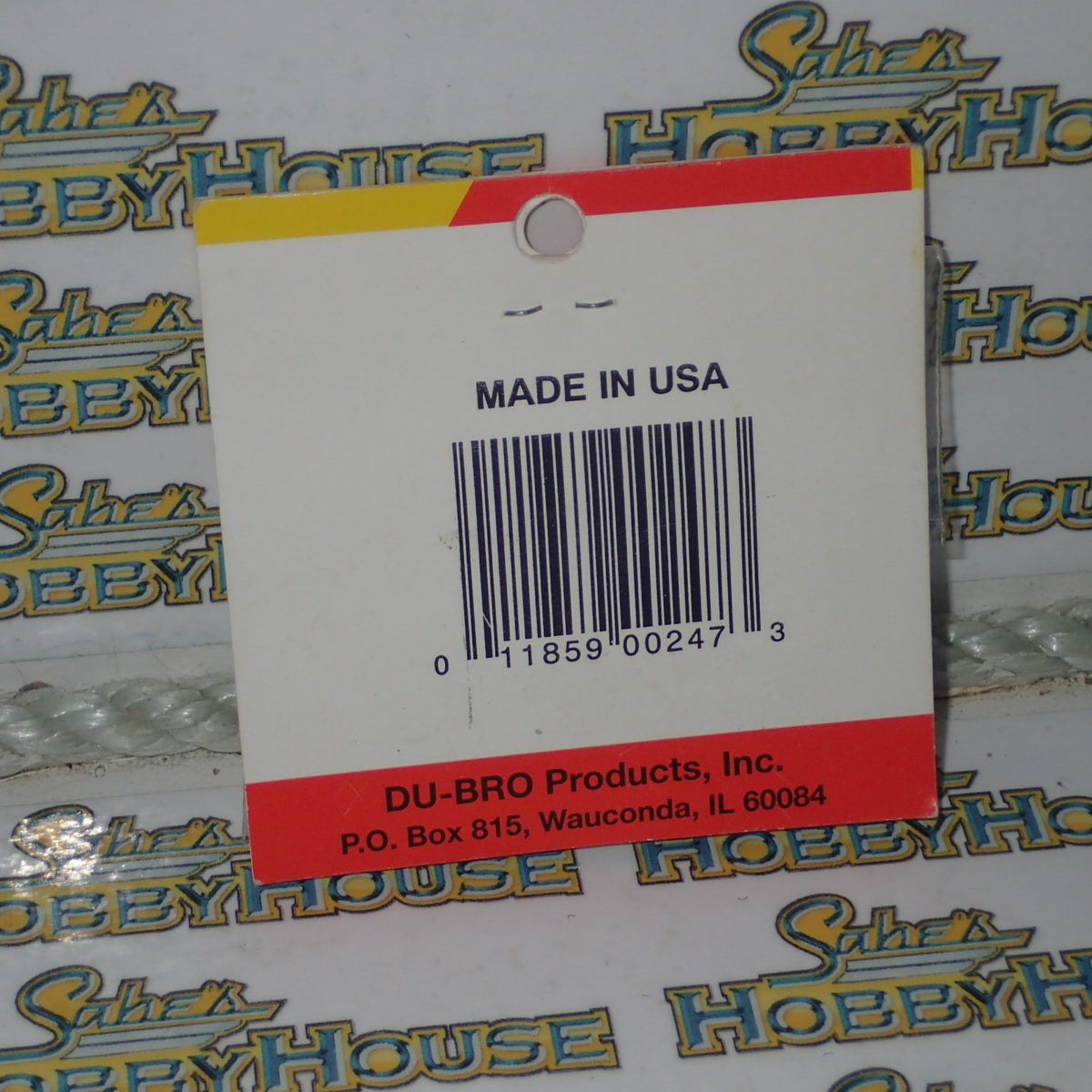 Dubro 247 - 1-1/4" Long x 5/32" Dia. Spring Steel Axle Shafts