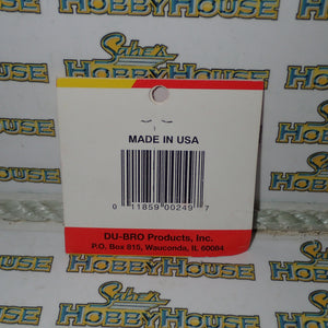 Dubro 249 - 2" Long x 3/16" Dia. Spring Steel Axle Shafts