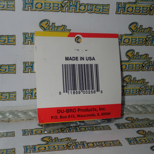 Dubro 256 - Nylon Wing Mounting Kit Heavy Duty 1/4 20x2 #256