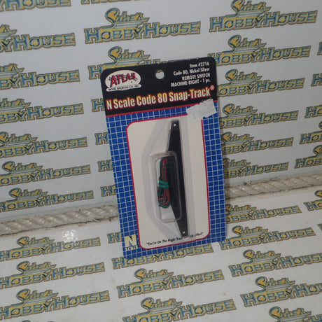 Atlas #2716 - N Scale Code 80 Snap Track - Remote Switch Machine - Right