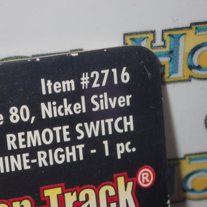 Atlas #2716 - N Scale Code 80 Snap Track - Remote Switch Machine - Right