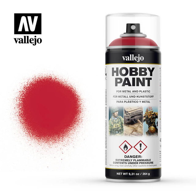AV VALEJO 28.023 - Hobby Paint Spray Bloody Red