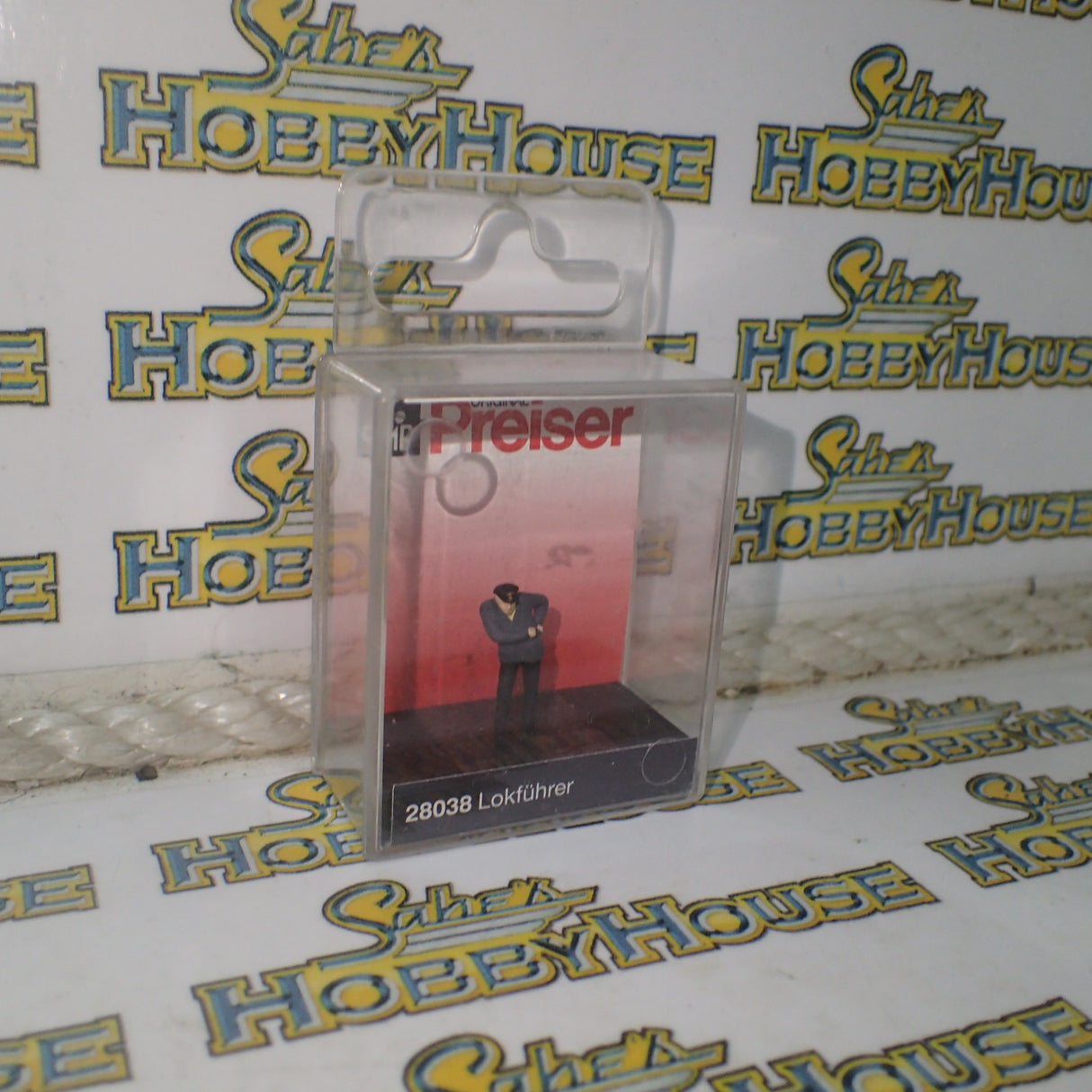 Preiser - 1/87 HO/00 Scale - Lokführer (Train Driver) Figure