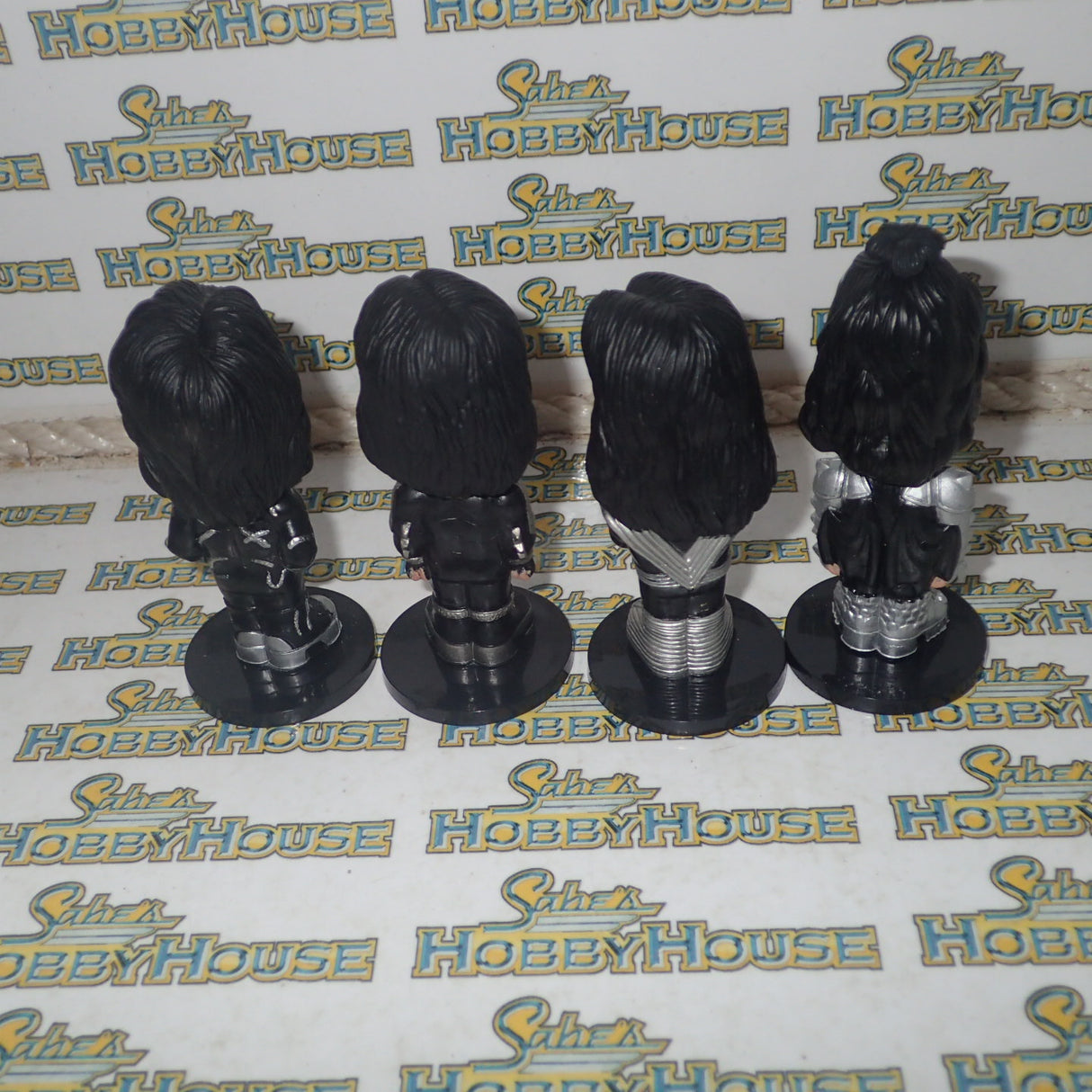 Funko 2857 - Kiss: Mini Wacky Wobbler Set, 4 Pack