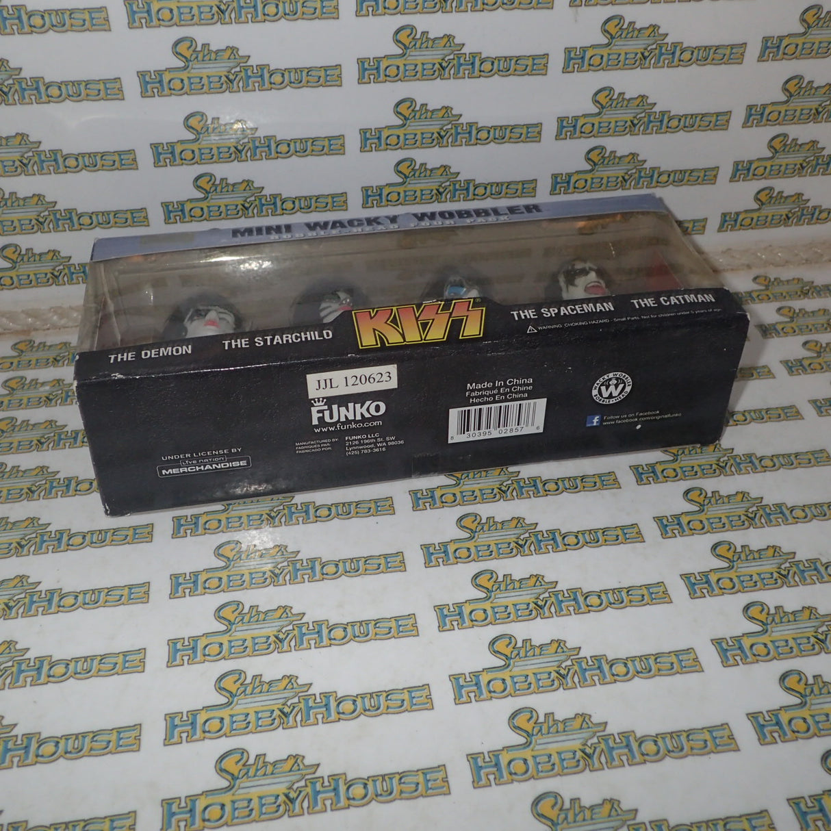 Funko 2857 - Kiss: Mini Wacky Wobbler Set, 4 Pack