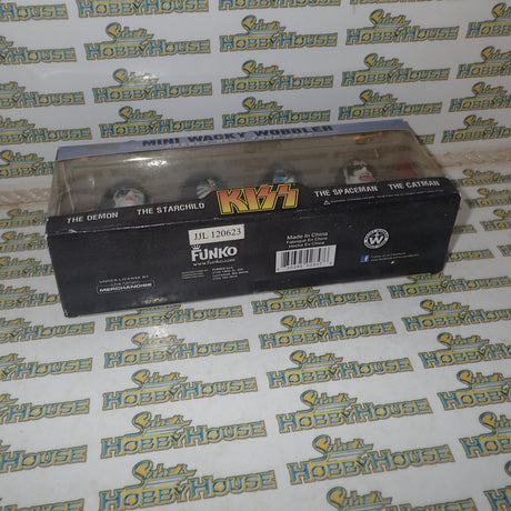 Funko 2857 - Kiss: Mini Wacky Wobbler Set, 4 Pack