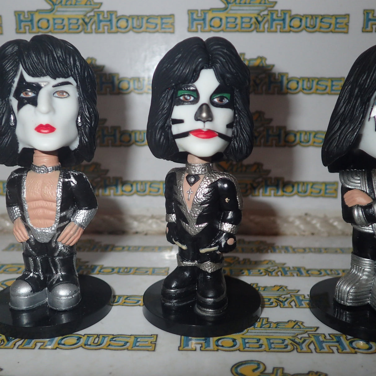 Funko 2857 - Kiss: Mini Wacky Wobbler Set, 4 Pack
