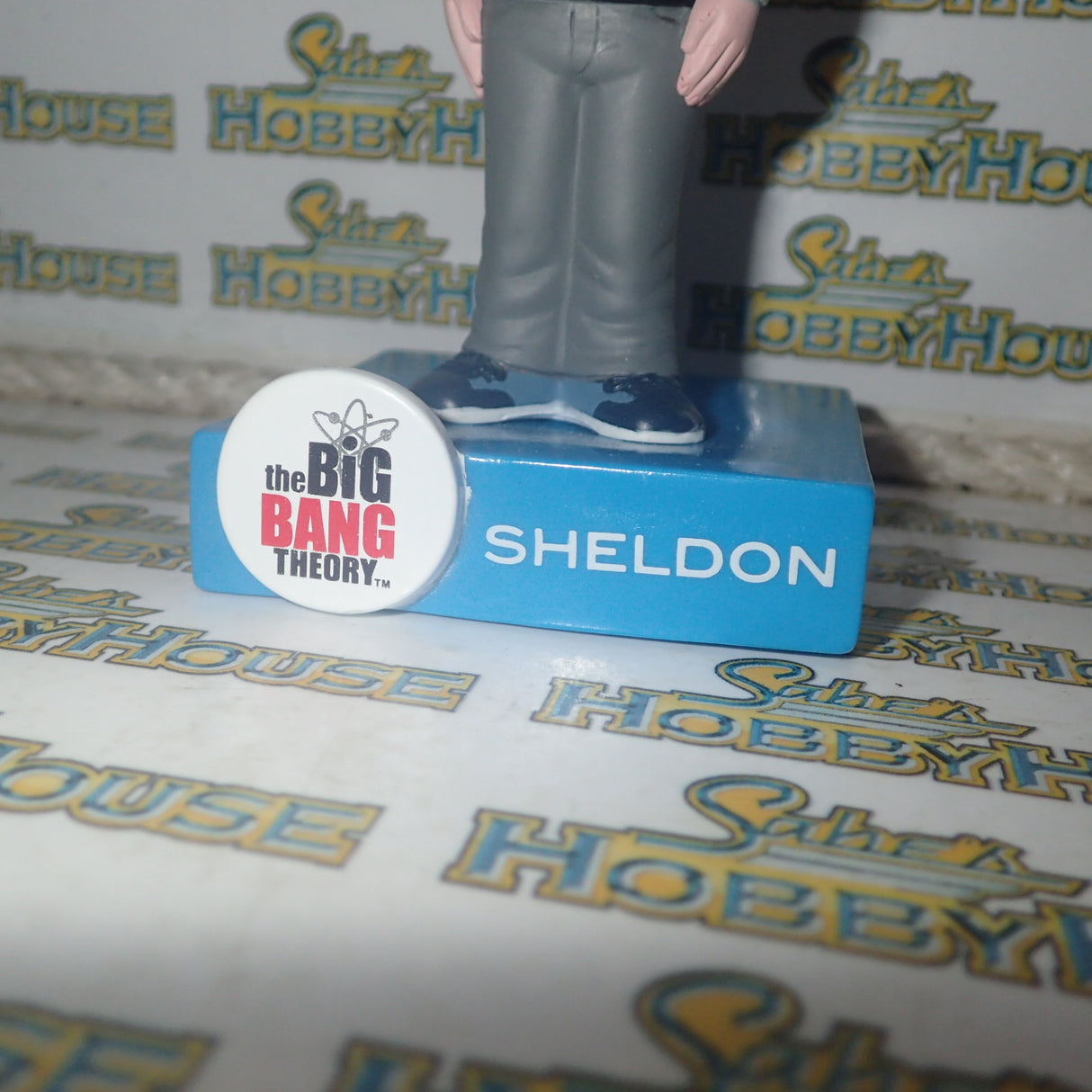 Funko Big Bang Theory FUN2873 - Sheldon Superman Shirt Wacky Wobblers