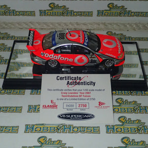 Classic Carlectables 2888-5 1/43 Scale Ford BF Vodafone Lowndes 2007