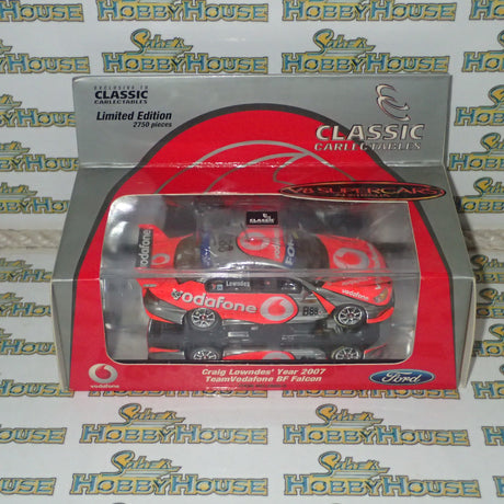 Classic Carlectables 2888-5 1/43 Scale Ford BF Vodafone Lowndes 2007