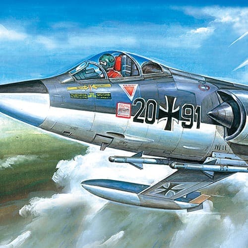 Academy - 1/72 Scale - 12443 F-104G STARFIGHTER