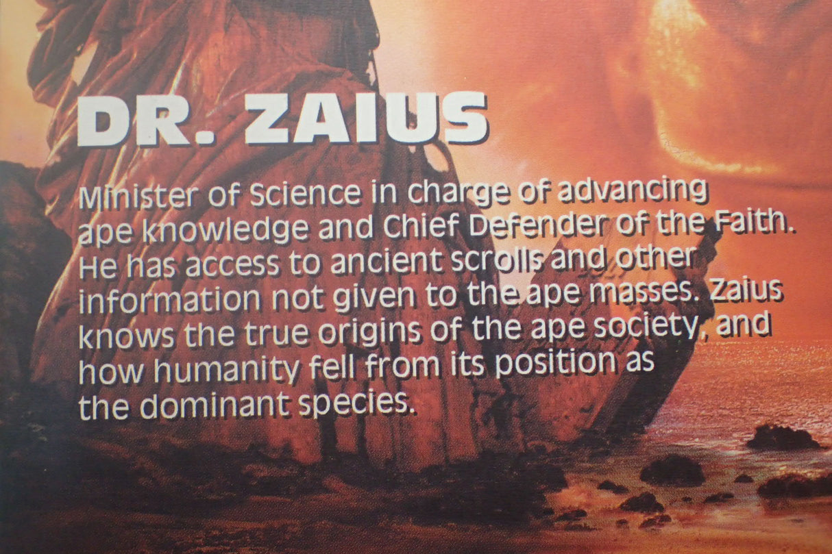 NECA 30072 - Planet of the Apes Series 1Dr. Zaius 7" Action Figure w/accessories