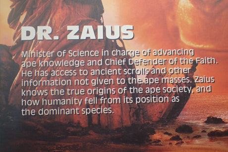 NECA 30072 - Planet of the Apes Series 1Dr. Zaius 7" Action Figure w/accessories