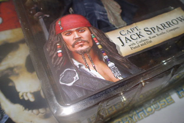 NECA NEC30137 - SERIES 1 - PIRATES OF THE CARIBBEAN JACK SPARROW Figure