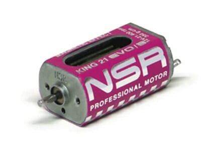 NSR King 21K EVO/3 Motor N3023 - 21.400rpm - 350 g•cm @ 12V - Long can