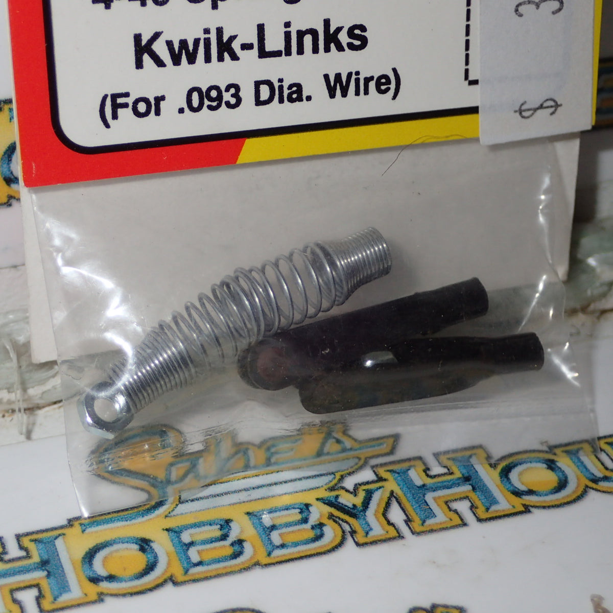 Dubro 304 - 4-40 Spring Steel Kwik-Links (For. 093 Dia. Wire)