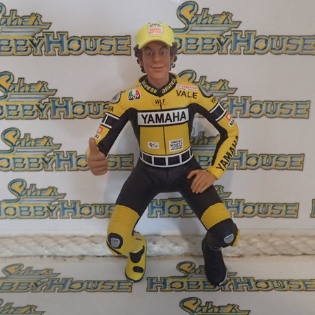 MINICHAMPS 312 050096 1/12 SCALE FIGURINE VALENTINO ROSSI LAGUNA SECA MOTOGP 2005 SITTING