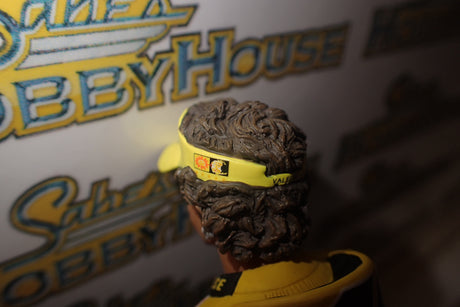 MINICHAMPS 312 050096 1/12 SCALE FIGURINE VALENTINO ROSSI LAGUNA SECA MOTOGP 2005 SITTING