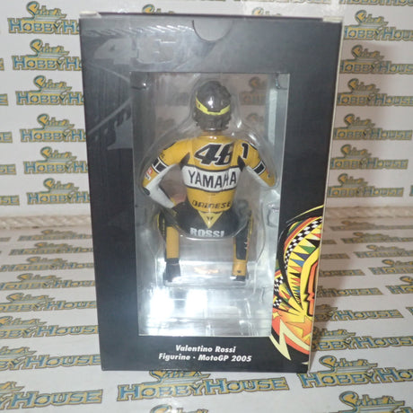 MINICHAMPS 312 050096 1/12 SCALE FIGURINE VALENTINO ROSSI LAGUNA SECA MOTOGP 2005 SITTING