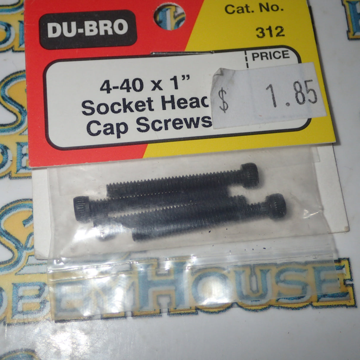 Dubro - 4-40 x 1" Socket Head Cap Screws