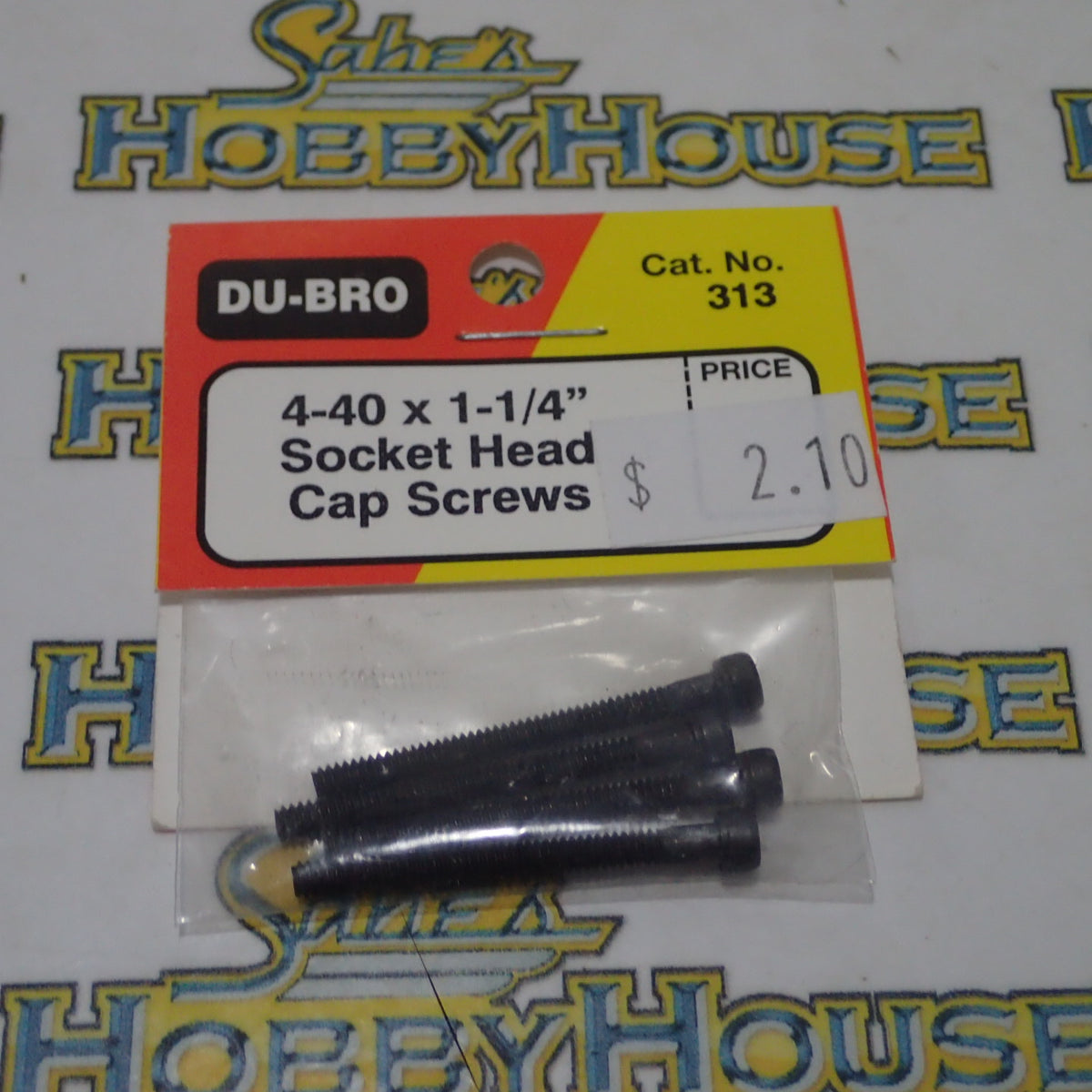 Dubro 313 - 4-40 x 1-1/4" Socket Head Cap Screws