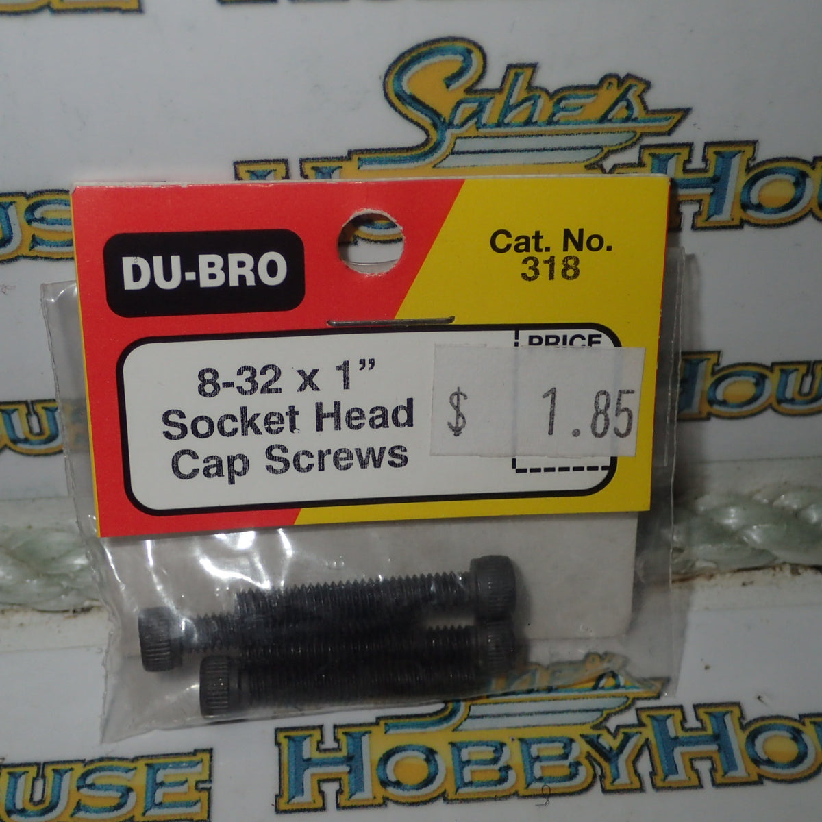 Dubro 318 - 8-32 x 1" Socket Head Cap Screws