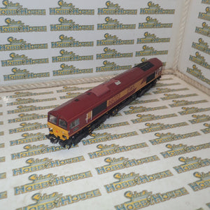 Bachmann Branchline 32-725DS - HO/00 Class 66 66022 'Lafarge Charnwood' in EWS Livery (DCC Sound Fitted) DCC fitted, with sound