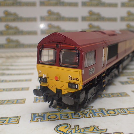 Bachmann Branchline 32-725DS - HO/00 Class 66 66022 'Lafarge Charnwood' in EWS Livery (DCC Sound Fitted) DCC fitted, with sound