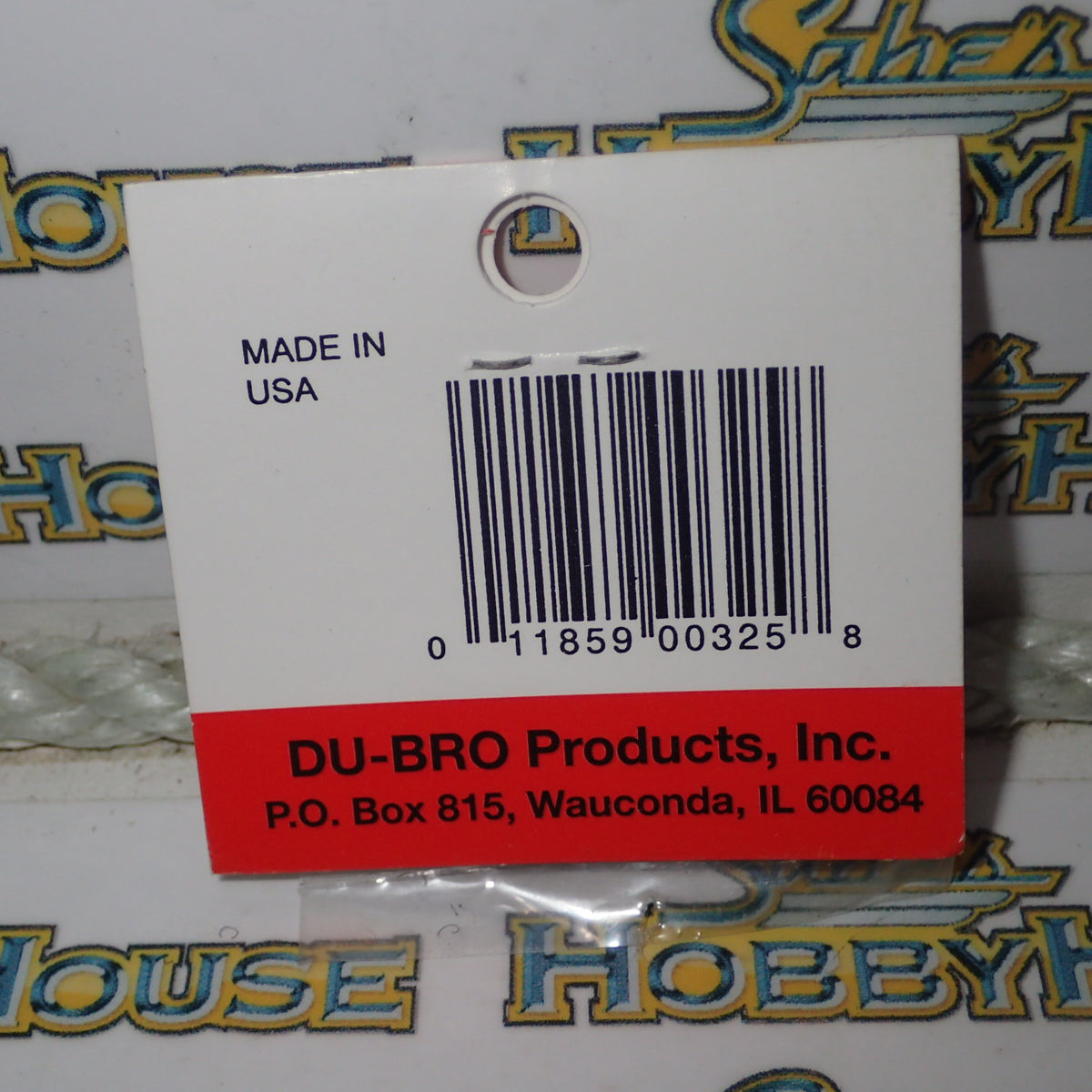 Dubro 325 - No. 6 Flat Washer Pkt. of 8
