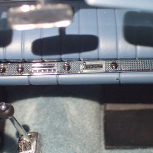 Ertl Precision 100 Collection 32889 - 1957 Ford Thunderbird Powder Blue Die-Cast Replica