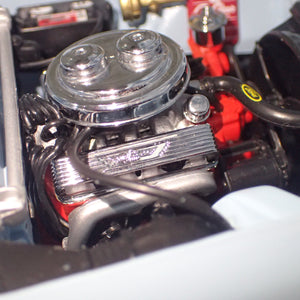 Ertl Precision 100 Collection 32889 - 1957 Ford Thunderbird Powder Blue Die-Cast Replica