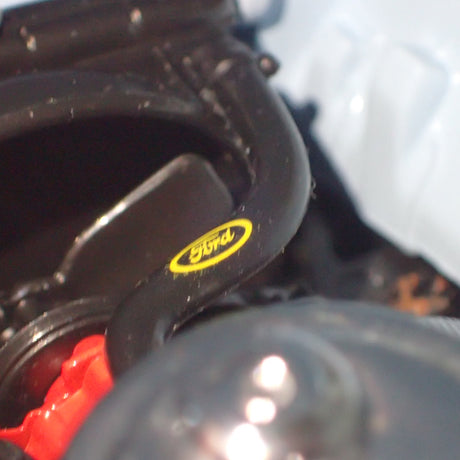 Ertl Precision 100 Collection 32889 - 1957 Ford Thunderbird Powder Blue Die-Cast Replica