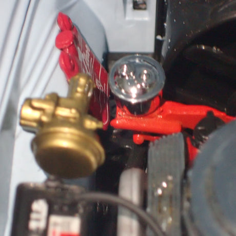 Ertl Precision 100 Collection 32889 - 1957 Ford Thunderbird Powder Blue Die-Cast Replica