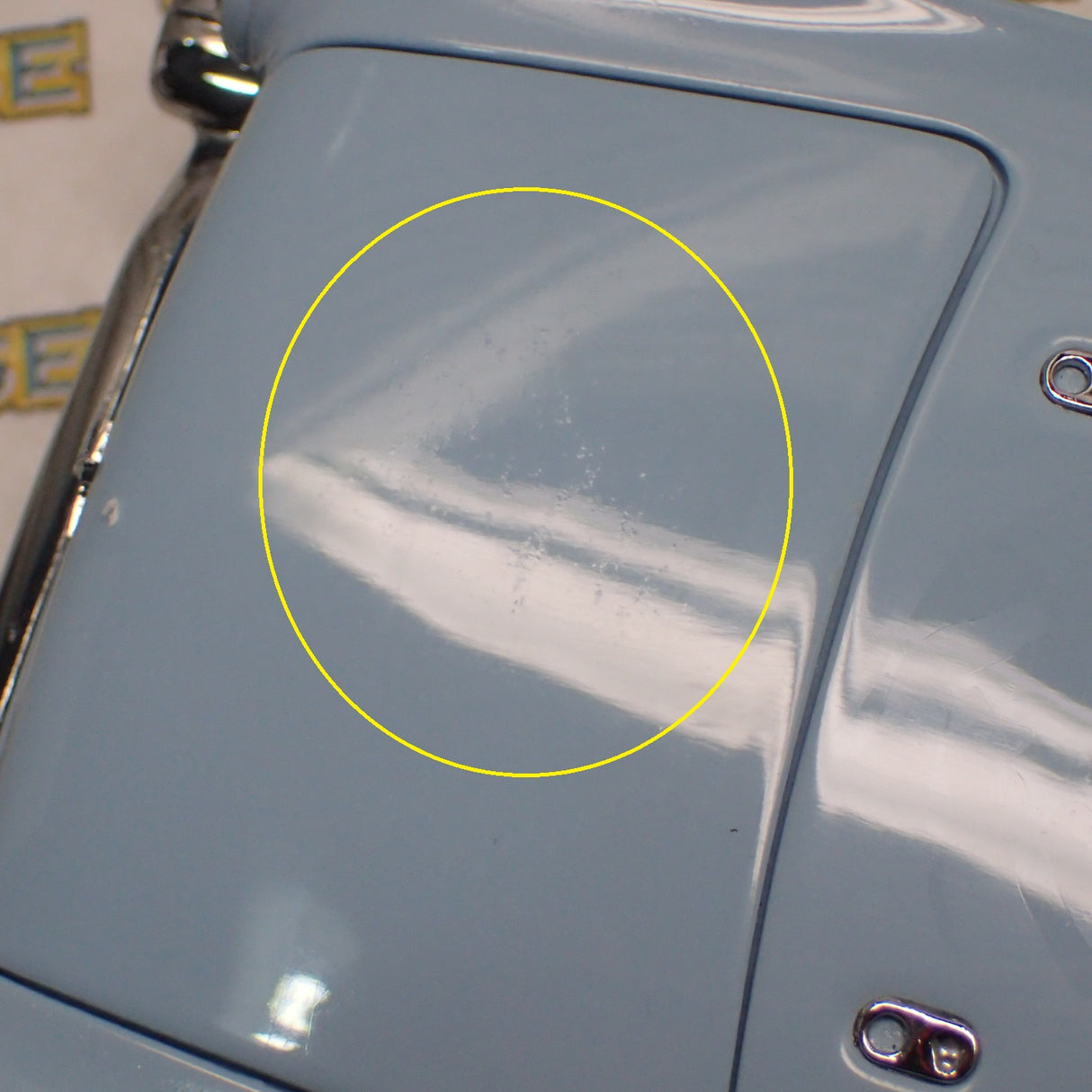 Ertl Precision 100 Collection 32889 - 1957 Ford Thunderbird Powder Blue Die-Cast Replica