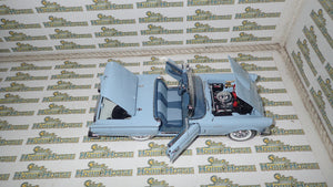 Ertl Precision 100 Collection 32889 - 1957 Ford Thunderbird Powder Blue Die-Cast Replica