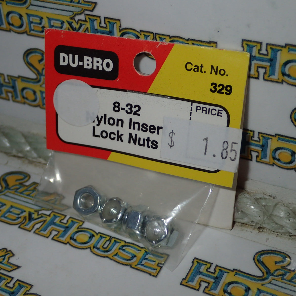 Dubro 329 - 8/32 Nylon Insert Lock Nuts (Standard)