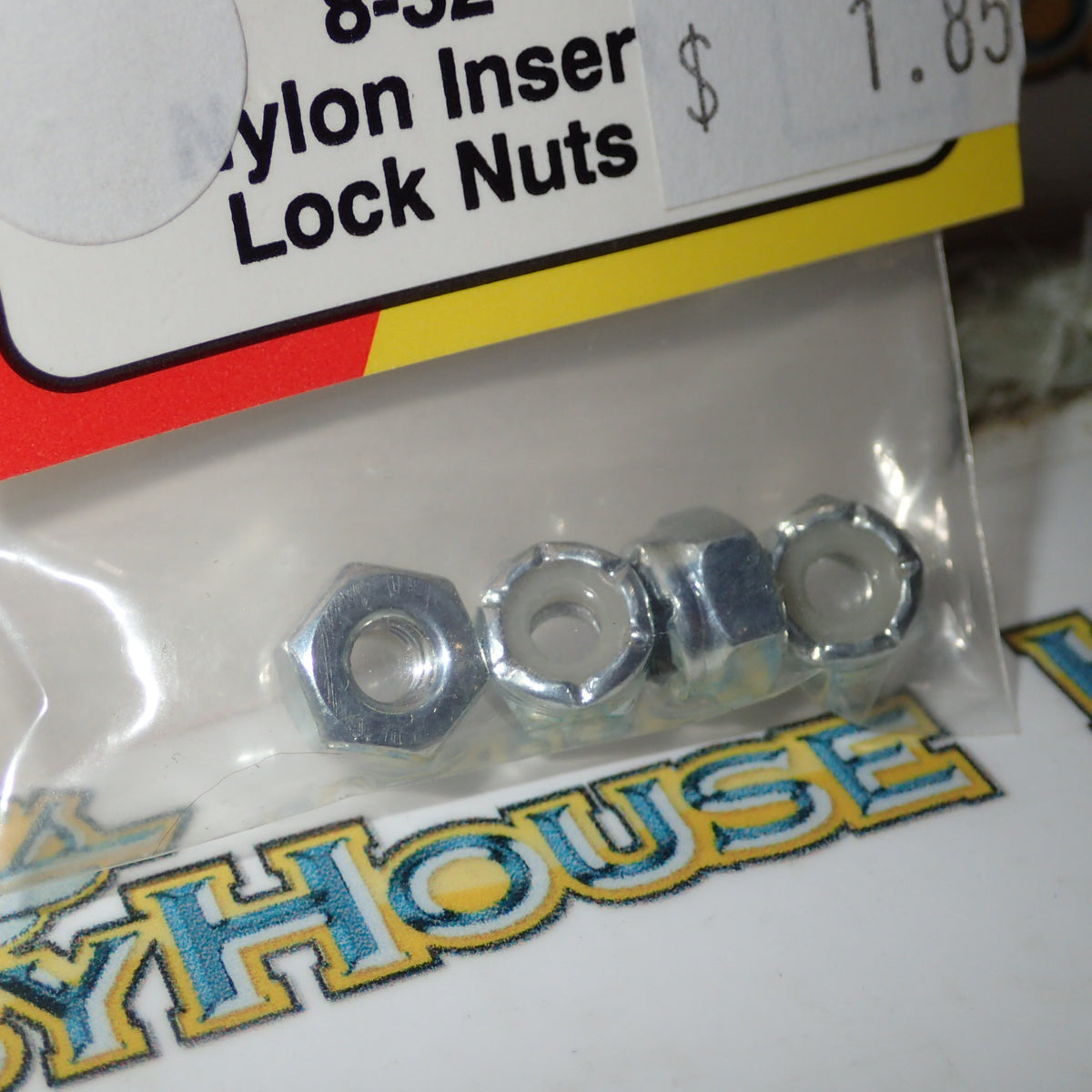 Dubro 329 - 8/32 Nylon Insert Lock Nuts (Standard)